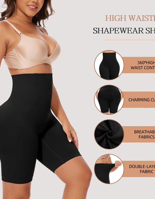 Load image into Gallery viewer, Ropa Interior Moldeadora De Control De Abdomen Para Mujer, Bragas De Cintura Alta Que Adelgazan Los Muslos Y Levantan Los Glúteos
