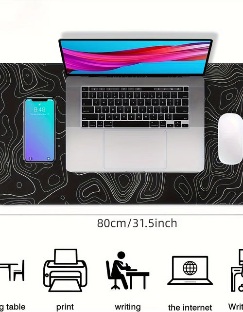Load image into Gallery viewer, 1PC Large Mouse Pads for Desk, Gaming Mouse Pad, Mouse Pad with Stitched Edges and Non-Slip Rubber Base, Extended Mouse Pad
