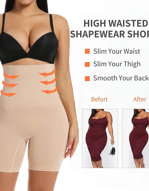 Load image into Gallery viewer, Faja Moldeadora Ropa Interior De Control Abdominal Moldeador Corporal Para Mujer Bragas De Cintura Alta Que Estilizan Los Muslos Y Levantan Los Glúteos
