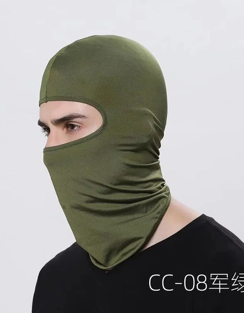Load image into Gallery viewer, Balaclava Motorcycle Face Mask Moto Helmet Bandana Hood Ski Neck Full Face Mask Windproof Dustproof Face Shield Men'S Biker Mask
