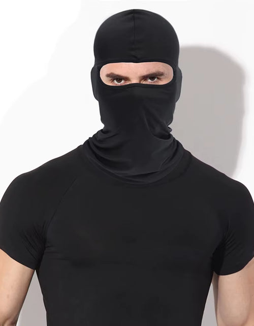Load image into Gallery viewer, Balaclava Motorcycle Face Mask Moto Helmet Bandana Hood Ski Neck Full Face Mask Windproof Dustproof Face Shield Men'S Biker Mask
