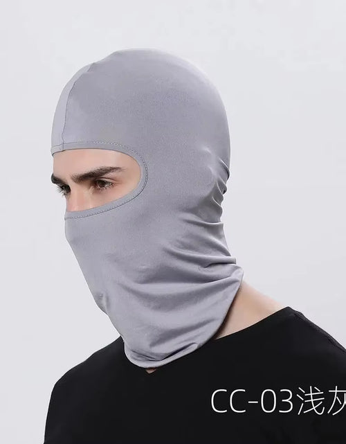 Load image into Gallery viewer, Balaclava Motorcycle Face Mask Moto Helmet Bandana Hood Ski Neck Full Face Mask Windproof Dustproof Face Shield Men'S Biker Mask
